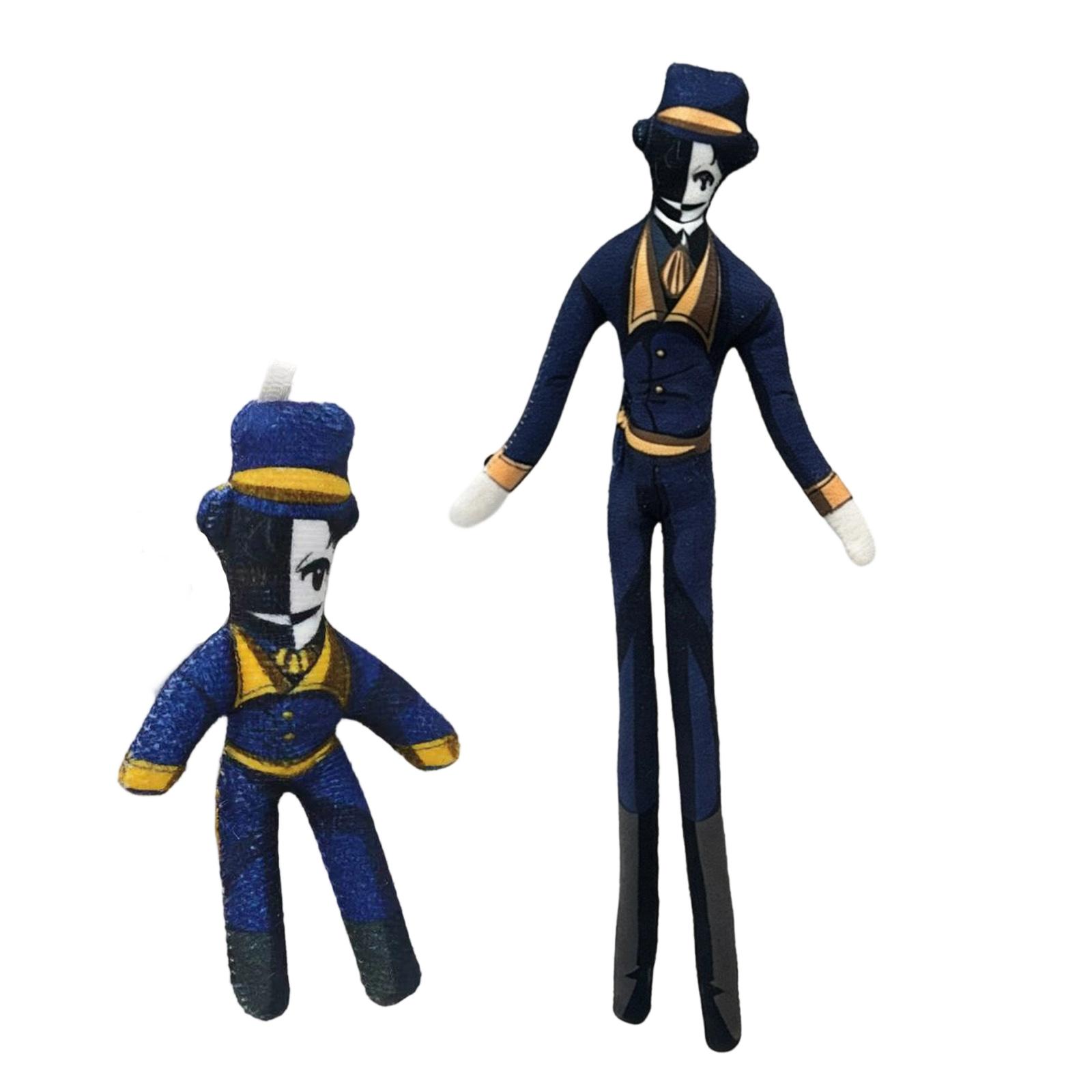 

Plush Circus Doll Soft Stuffed Animal Toy Decorative Collectible Figure for Home Office Display and Gift Giving Suitable for All Ages One Size
