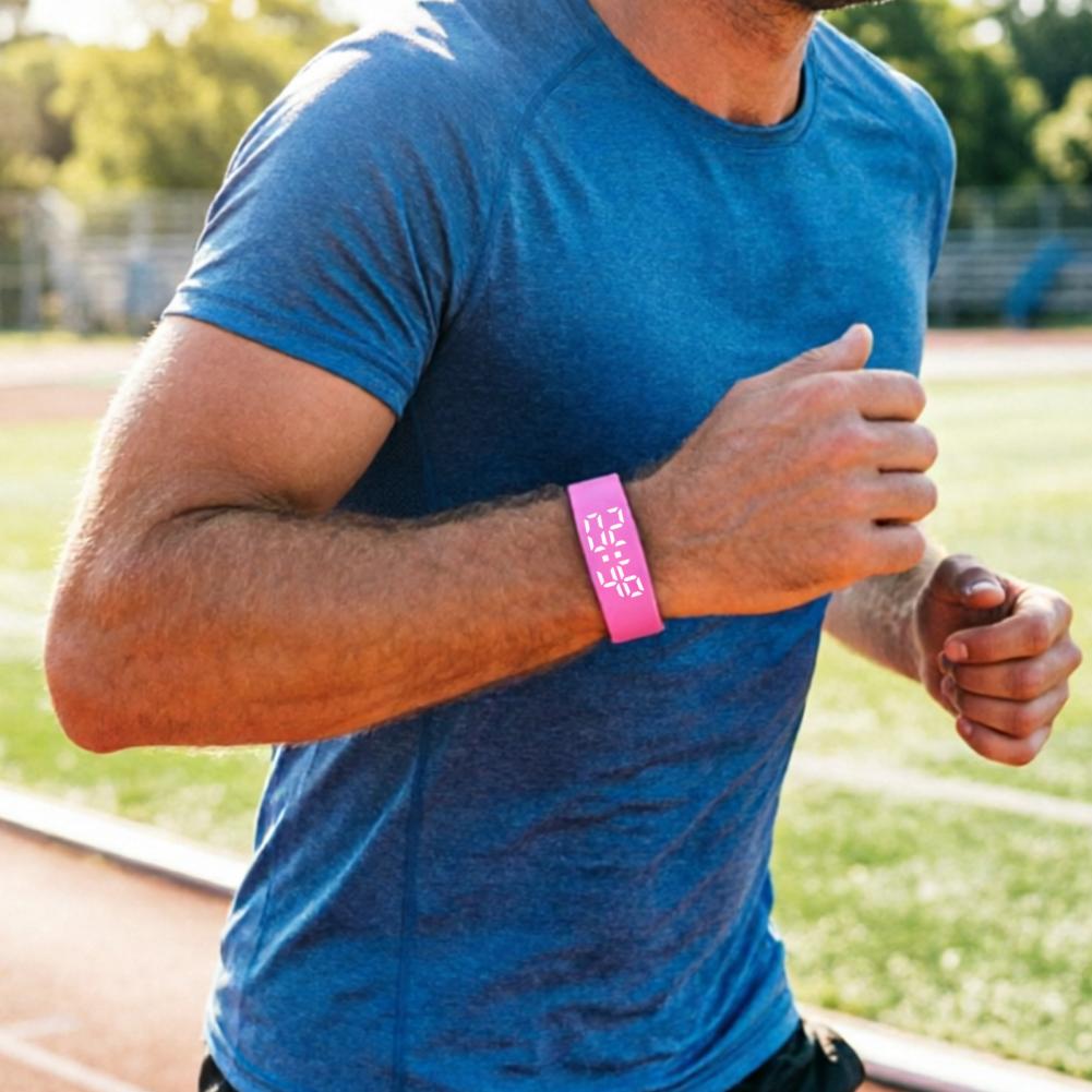 Vibrierendes Alarm-Armband mit Fitness-Tracking Wasserdichte Stumme Weckuhr Armband Vibration Schlaf-Armband Zeitmessung Armbanduhr
