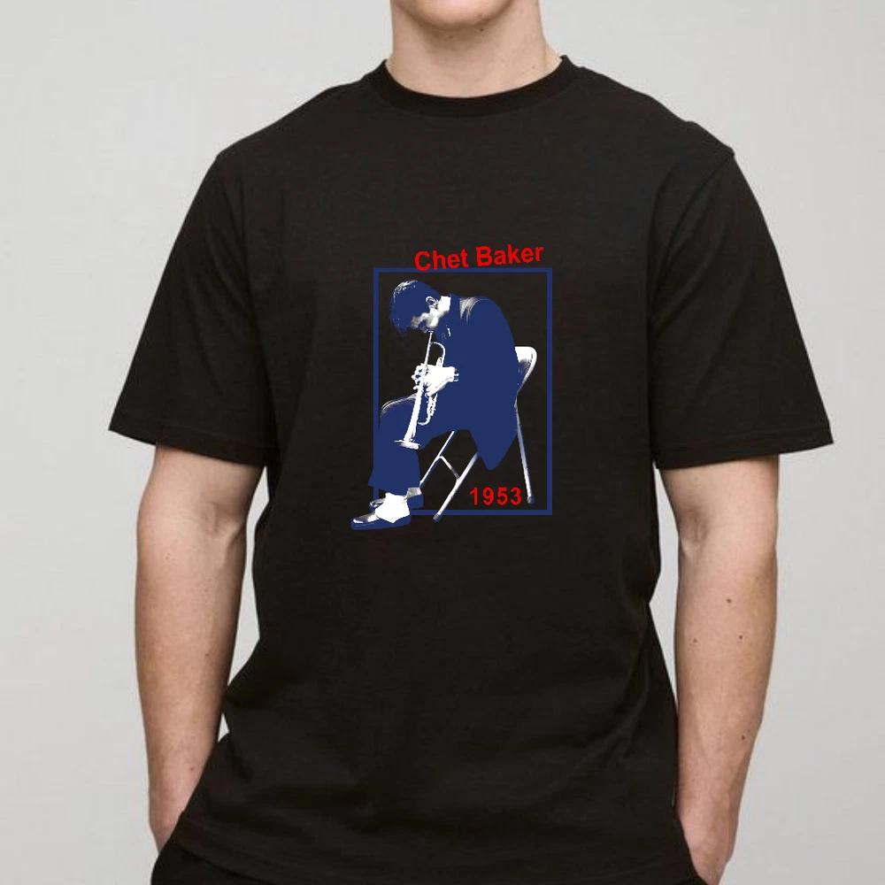 Chet baker vintage collection short sleeve cotton tshirt  all sizes white S