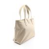 Used Salvatore Ferragamo Gancini Tote Bag Canvas Beige Used Women