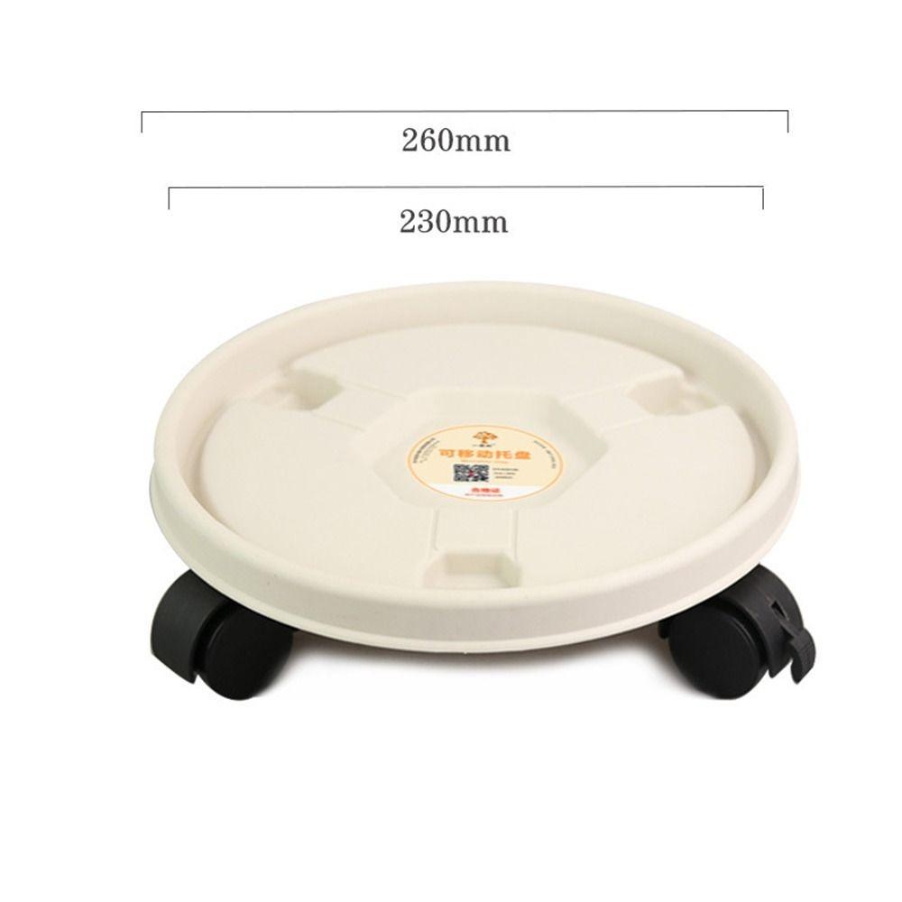 Heavy Duty Mobile Flower Pot Stand Movable Universal Casters Flower Pot Wheels Thickened Round Flower Pot Rack Hotel