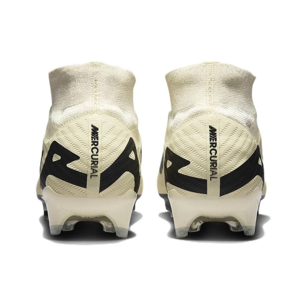 Nike Zoom Mercurial Superfly 9 Elite FG Mad Ready Pack Unisex Sneakers Cream Lemonade Black DJ4977-700