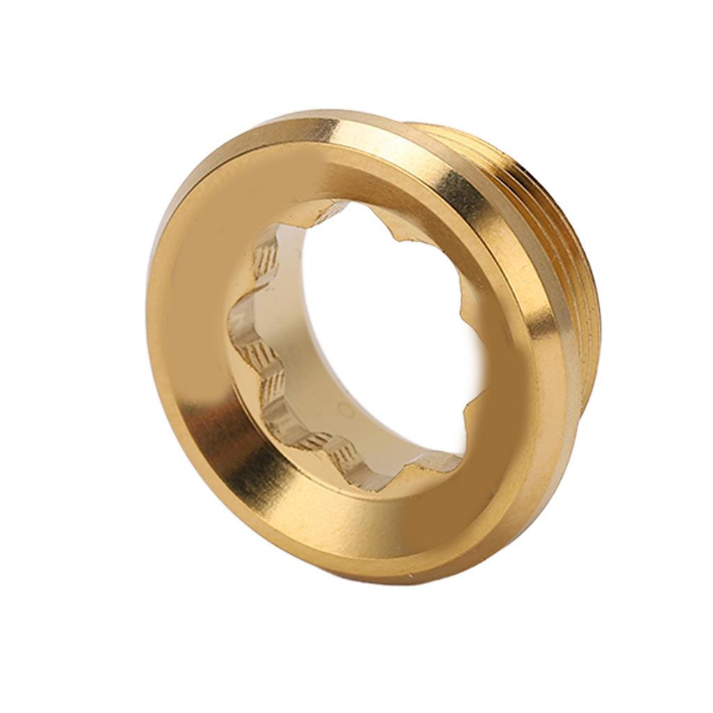 20mm Cycling Crank Cover Screw Aluminum Alloy M20 Cycling Cranket Crank Fixing for Road Mountain Cycle