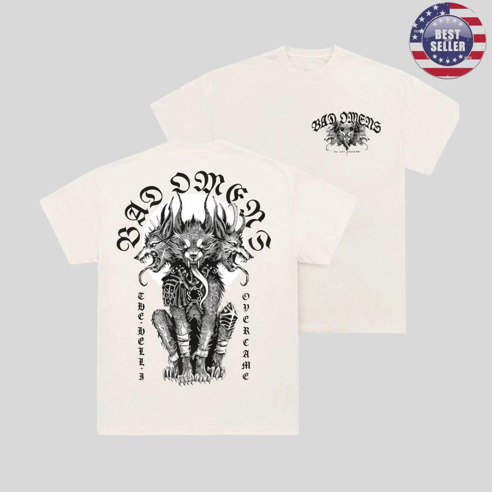 Fastship Bad Omen Band DYFL NA Tour Merch 2026 reprint Sand TShirt Unisex T-Shirt M