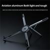 Ergonomic Adjustable Tablet Phone Stand with Multi Angle Positions for Healthy Postures Support Foldable Portable Design