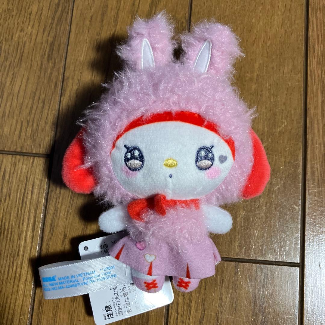 Yurukawa Sanrio Mascot PatchRabbits My Melody