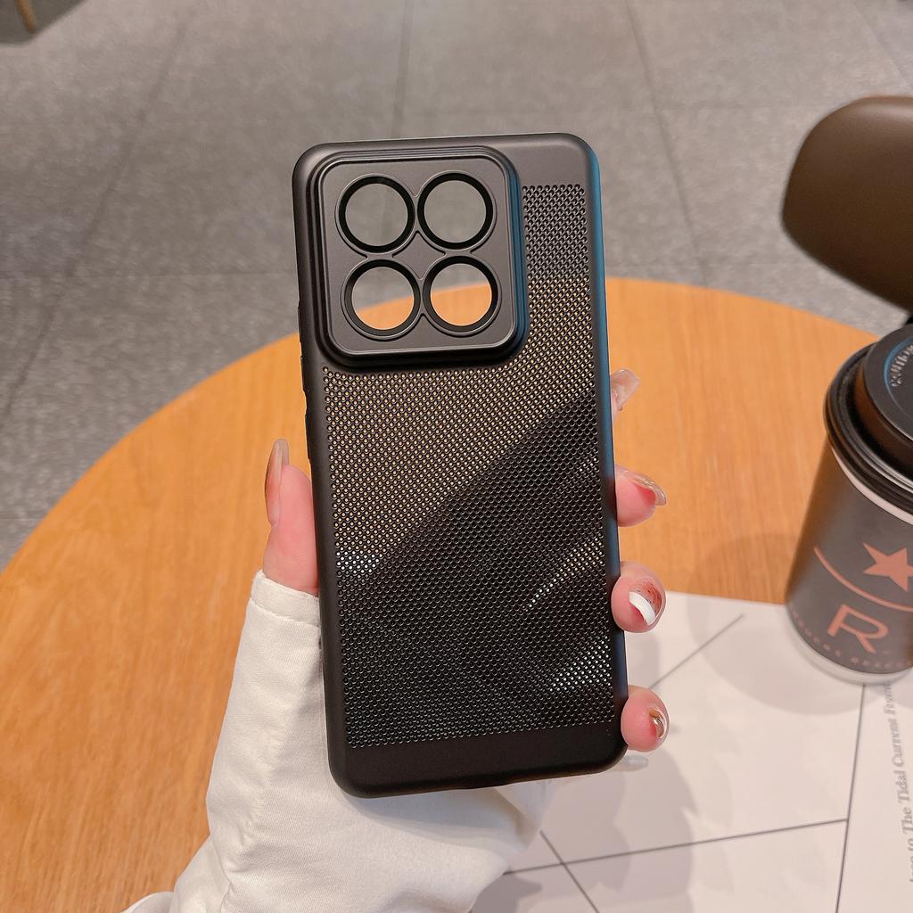 Applicable to Xiaomi Mi 11Pro heat dissipation and breathable mesh mobile phone case Redmi K11 skin matte ultra-thin NOTE11 hard case
