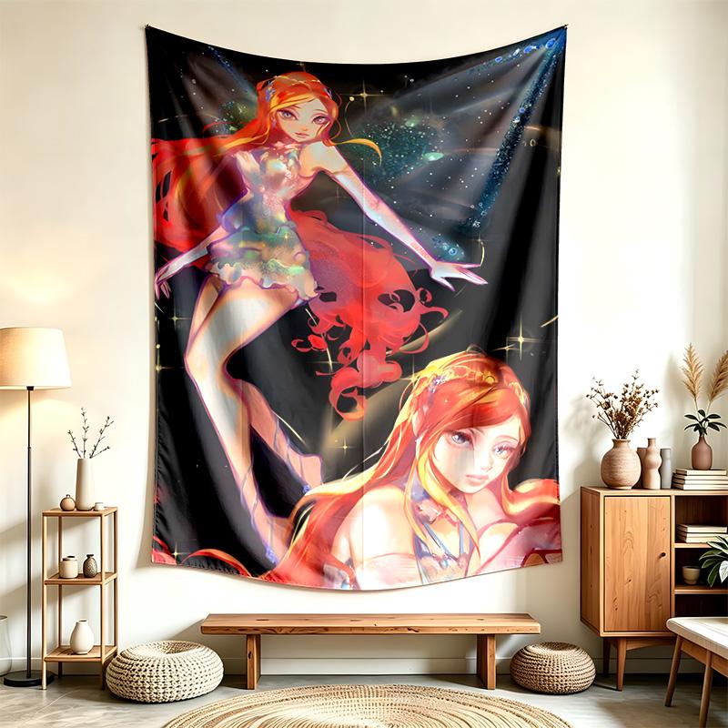 Winx Club (19) Tapestry Suitable For Decorating Homes Dorms And Bedrooms Soft To The Touch And A Perfect Gift For Friends And Family