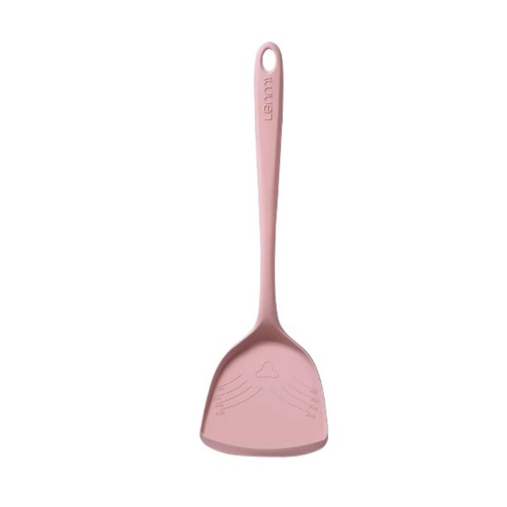 

Pink Silicone Spatula Heat Resistant Fried Egg Pancake Spatula Nonstick Frying Pan Spatula Cooking Tools Kitchen Accessories