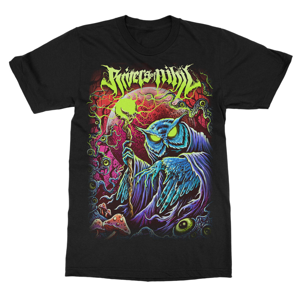 Rivers of Nihil Band Graphic Cotton T-shirt Unisex Summer Short Sleeve Fashion Brand Tee Luxury Casual Vintage Retro Top