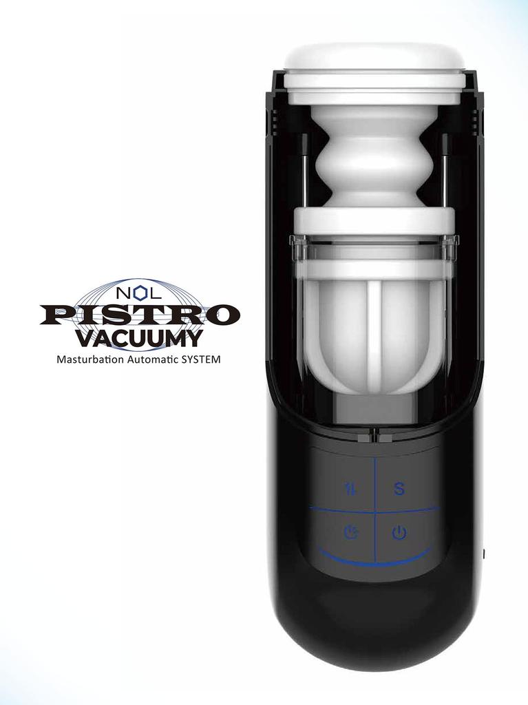 JAPANTOYZ NOL PISTRO VACUUMY Onahole Piston [Electric Suction]