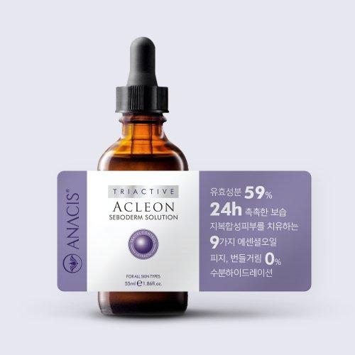 Akleon Sebo-Derm Solution Acne Oily Skin Pore Antioxidant Ampoule 55ml