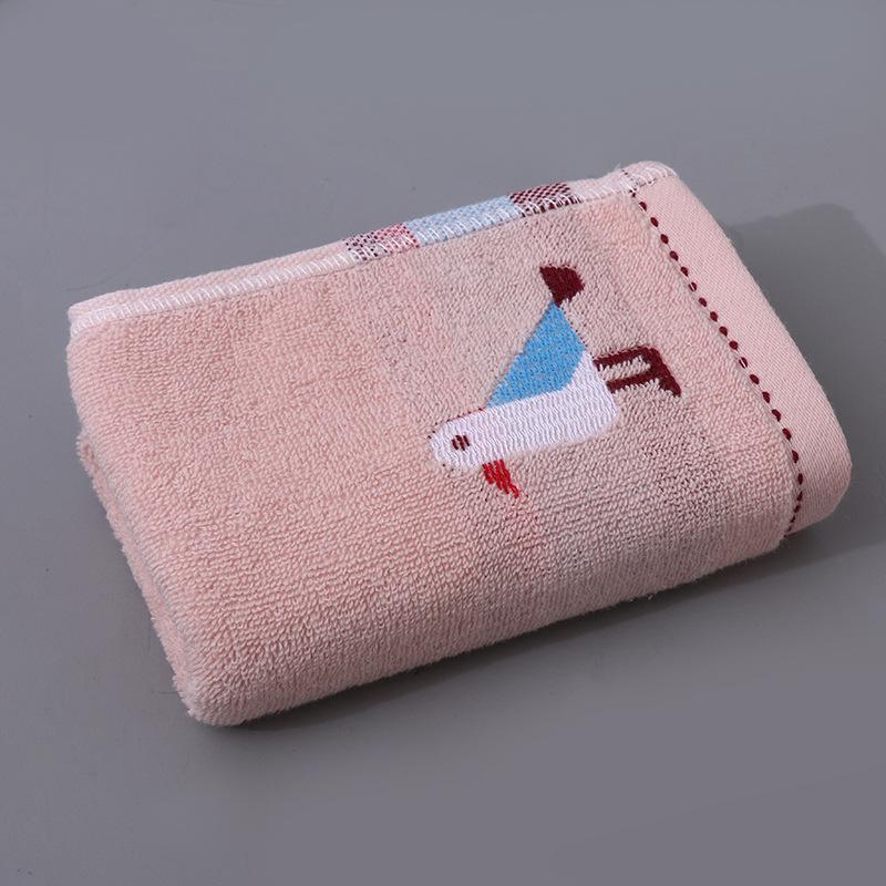 Soft, Thick Pure Cotton Face Towels - Absorbent and Gentle for Adults