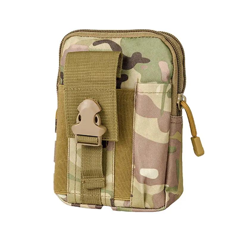 Men Molle Pouch Belt Waist Bag Edc Phone Pocket Pack Running Camping Bags Soft Back Hunting Accessories
