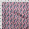 oneOone Cotton Flex Light Pink Fabric African  Sewing Fabric By The Yard Printed Diy Clothing Sewing Supplies 40 Inch