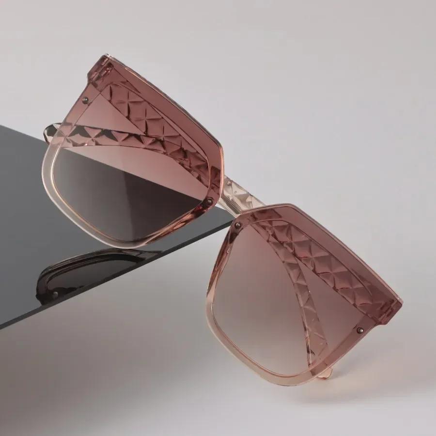 Ochelari de Soare Pătrați Vintage Femei Bărbați Retro Casual Modă Negru Clar Ochelari de Soare Ochelari de Damă