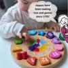 Jaques of London | Montessori Spielzeug für 1-Jährige | Hölzerne Lernuhr | Lernuhr für Kinder | Lernspielzeug für 2-Jährige | Holz