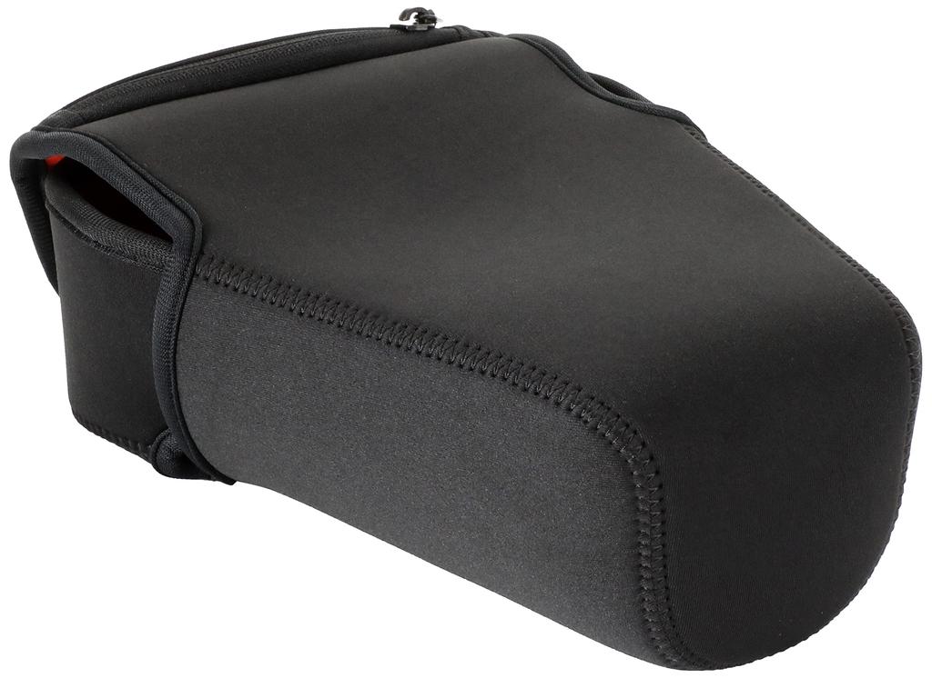 HAKUBA Single Lens Camera Case Luft Design Slim Fit Camera Jacket Black L-160 DCS-03L160BK