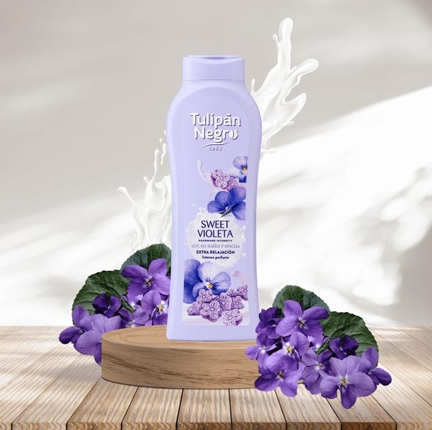 Duschgel süße Veilchen Tulpe Negro süßes Veilchen Duschgel (650 ml)
