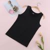 Summer Ice Silk Thin Vest O-neck Sleeveless Seamless Tops Women Slim Fit Solid Color Tank Tops Female Undershirt