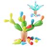 Creative Cactus Wooden Toy: Interlocking Building Blocks for Early Education