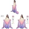 Costume Cosplay Principessa Amadala di Star Wars in Tessuto di Poliestere per Feste di Halloween