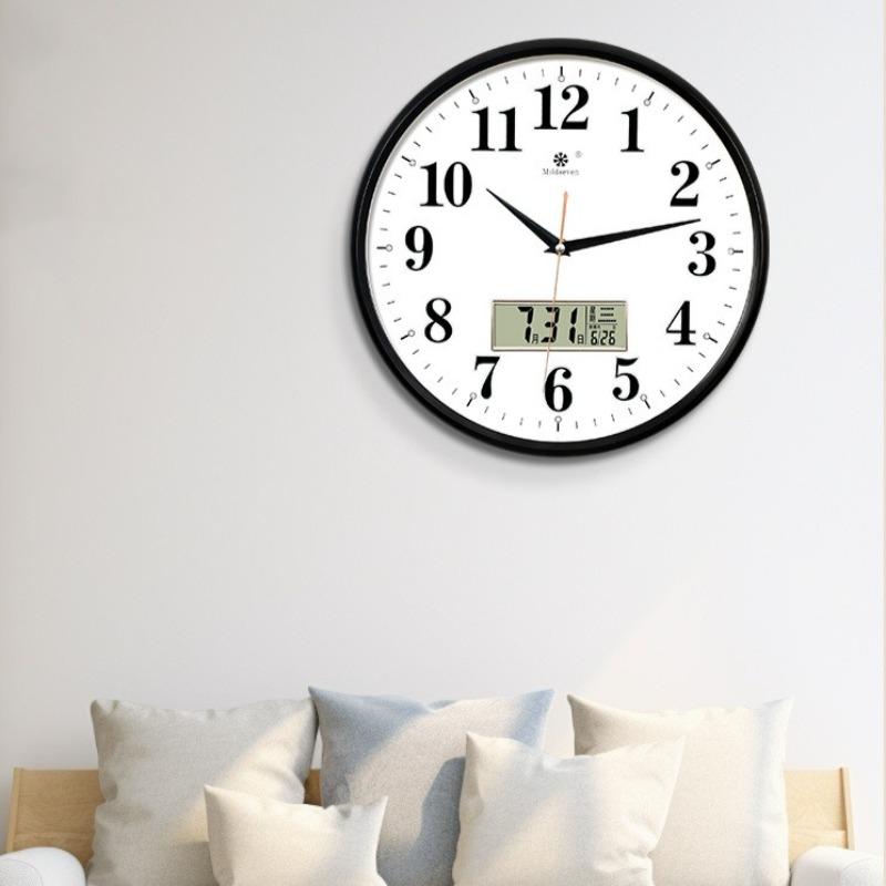 Kalender Wanduhr Moderne Wanduhr Luxuriös Minimalistisch Elegant Dekorative Uhren Innenraum Stille Ästhetische Wohnzimmer Uhren