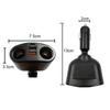 QC3.0 Car Charger 12V/24V Dual USB Power Adapter Car Lighter Socket Type-C+QC3.0+2.4A Cigar Lighter Double Expansion
