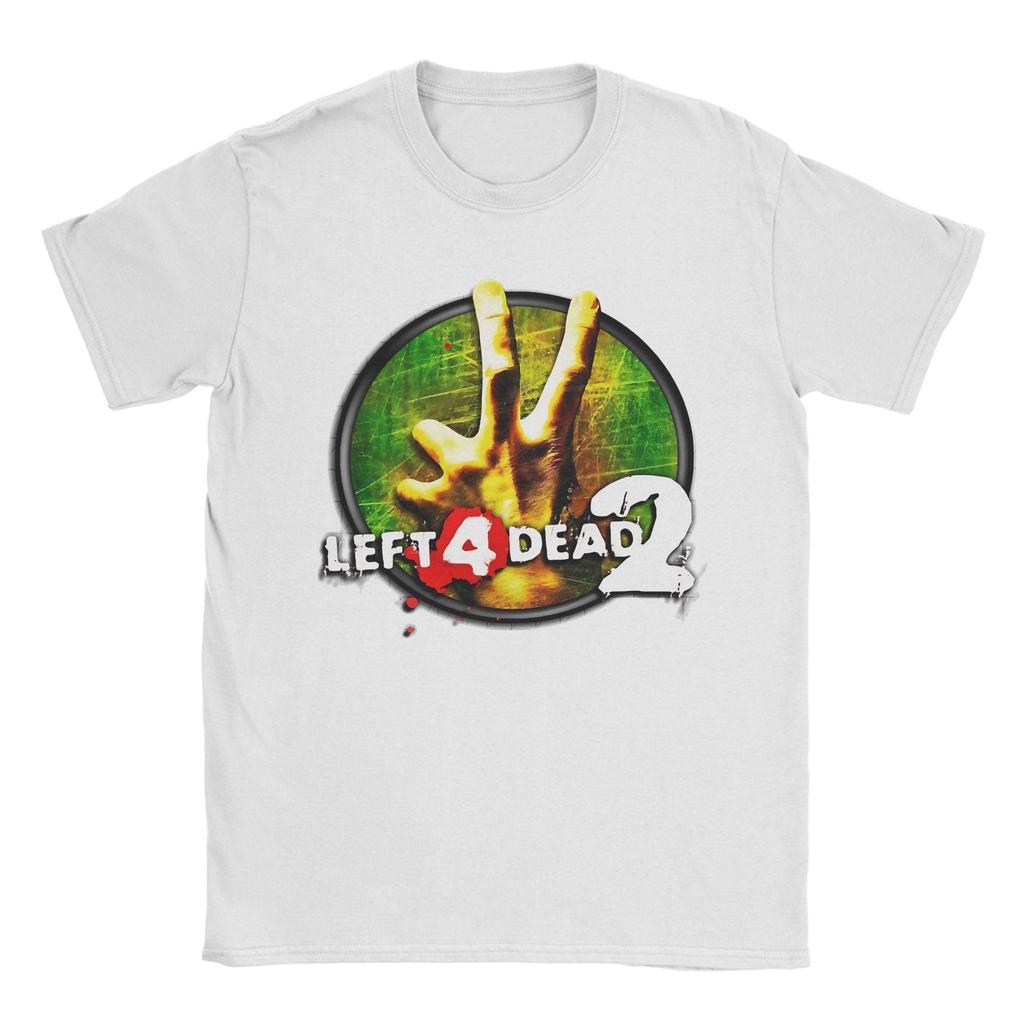 Left 4 Dead 2 Strój Koszulki Unisex 100% Bawełna T-shirt z Nadrukiem Odzież
