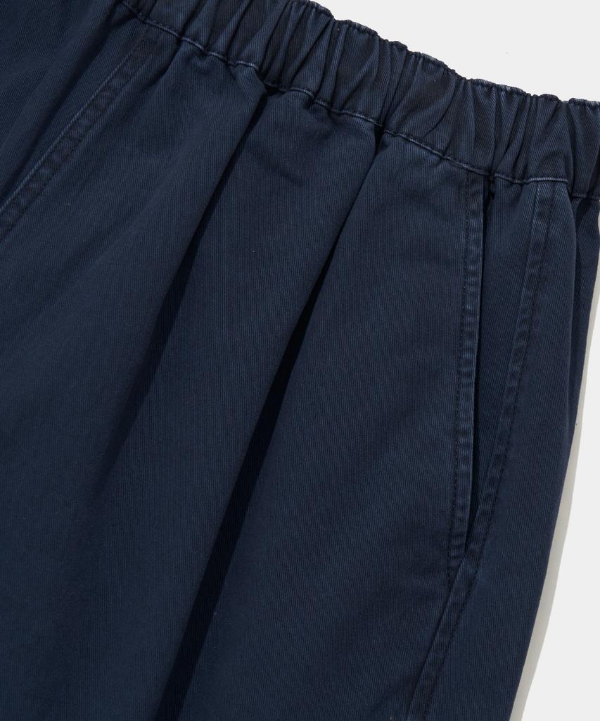 COLUMBIA UNIVERSITY Nyc Emb Washed Twill Shorts Pants_Navy