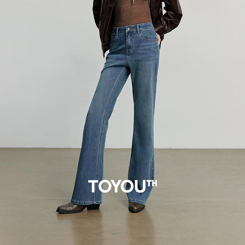 

Женские джинсы клеш слим фит стрейч Чую 29