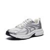 Anta Retro Breathable Lightweight Sports Shoes Low Top Running Shoes Women Sneakers Paper-White Silver 922645594-1
