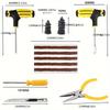 23pcs/42pcs Car Tire Repair Kit, Puncture Plug Tools Tyre Puncture Emergency For Tire Strips Stirring Glue Repair Tool Kit