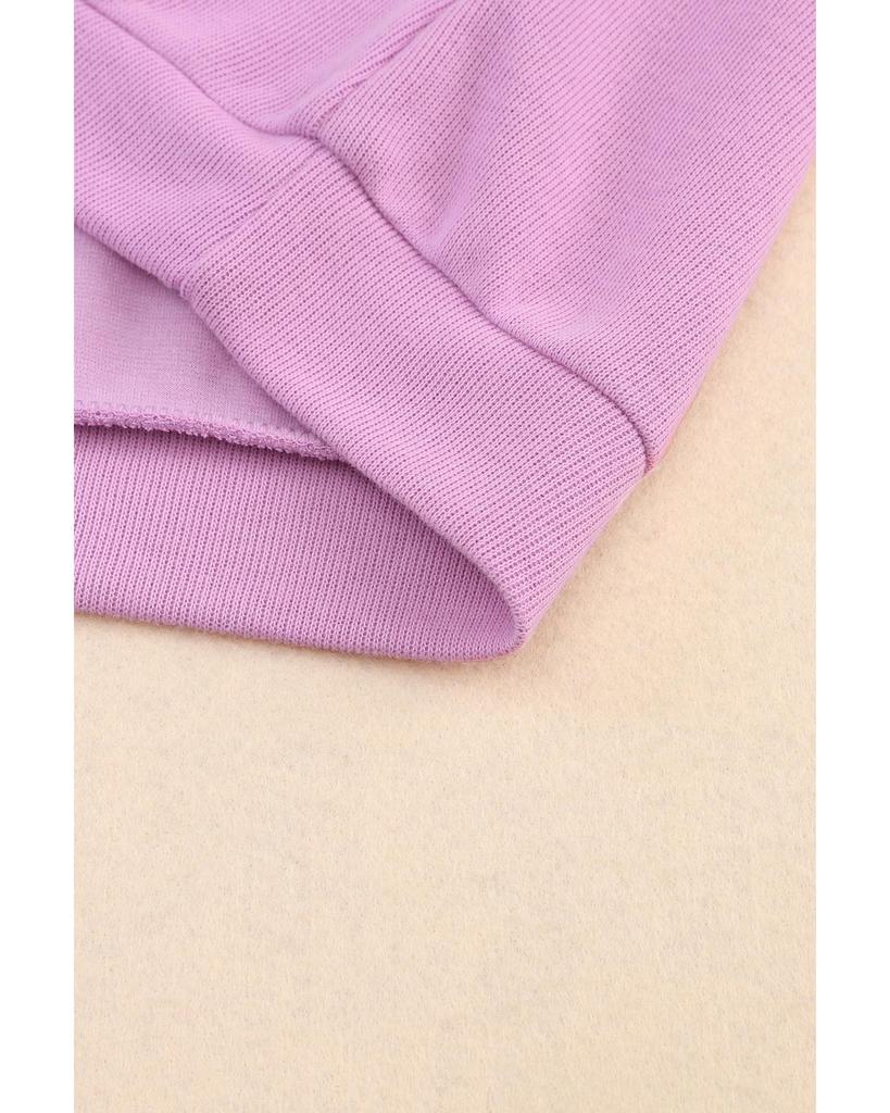 Azura Exchange V Neck Buttoned Cuffs Sweater