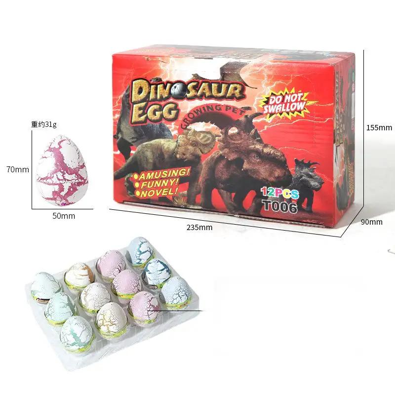 Velikonoční Magická líhnutí Růstové dinosauří vejce Líhnutí dinosauřího vejce ve vodě Růstová hračka Pro děti Podivné Namáčení Dinosauří vajíčko Hračka