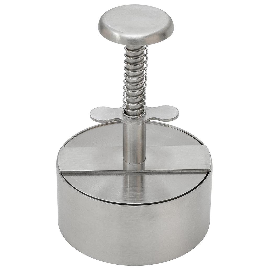 Stainless Steel Hamburger Patty Press-Type Mold Manual Kitchen Tool