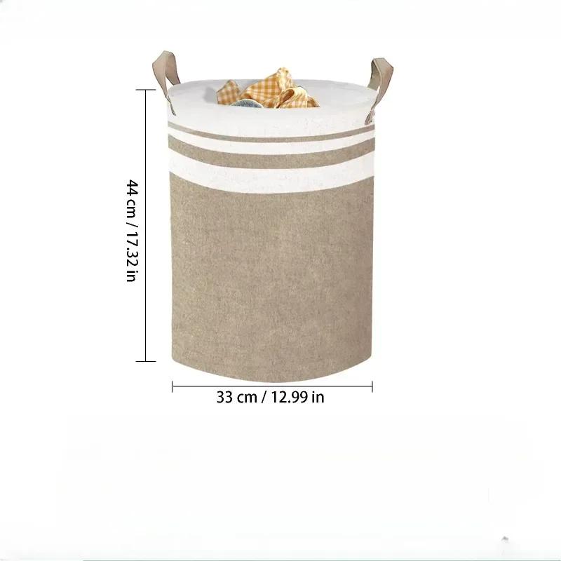 

Водонепроницаемая тканевая корзина для грязного белья Простая коробка для хранения мелочей Складная корзина для грязного белья Многоцелевая сумка для хранения