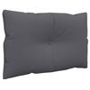 VidaXL Pallet Cushions Set of 3 Anthracite Fabric 360856