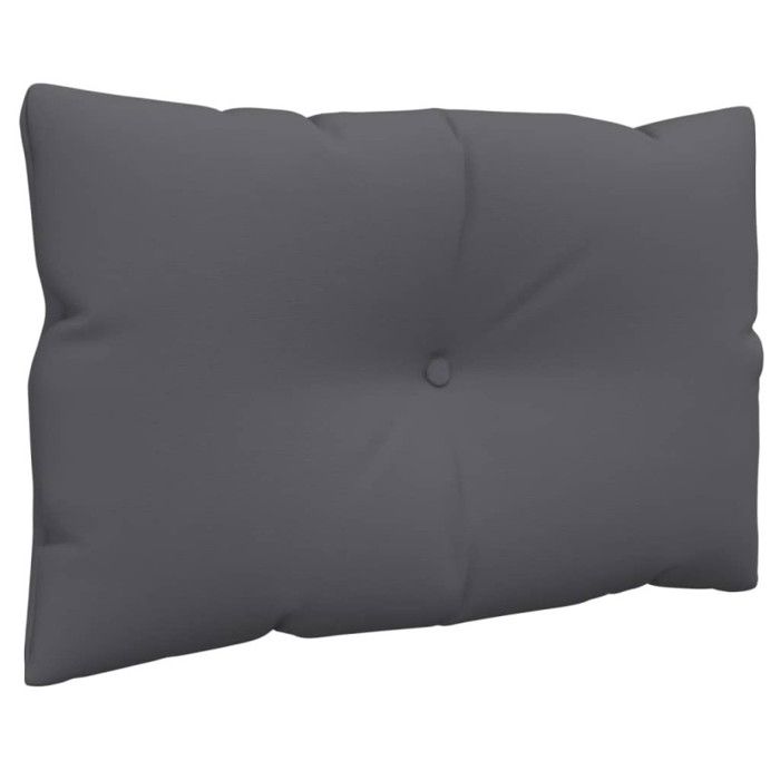 VidaXL Pallet Cushions Set of 3 Anthracite Fabric 360856