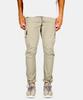 Haipeodenim Taupe Nylon Cargo Pants