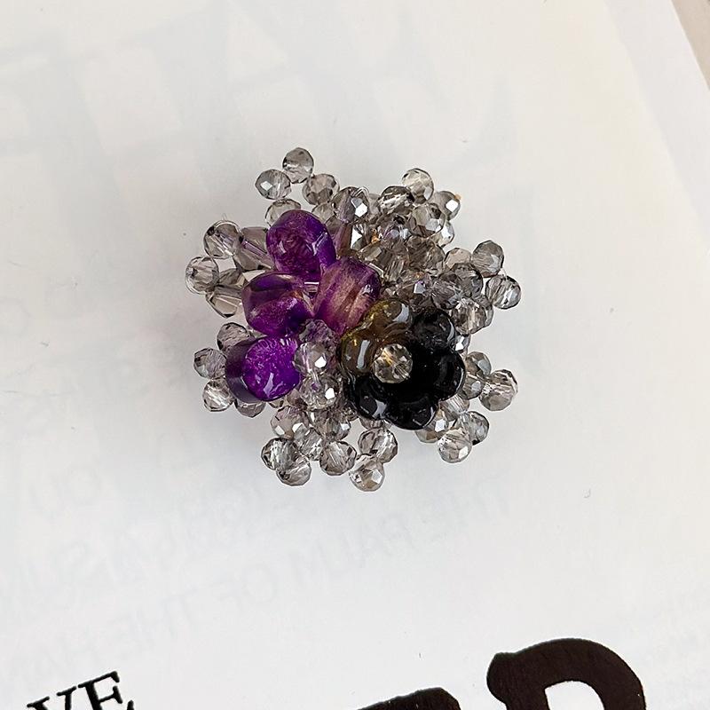 Shoe Decorations Imitation Pearl Colorful Flower Handmade DIY Beaded Shoe Buckle Shoes Decorative Accessories 2026 Fashion New