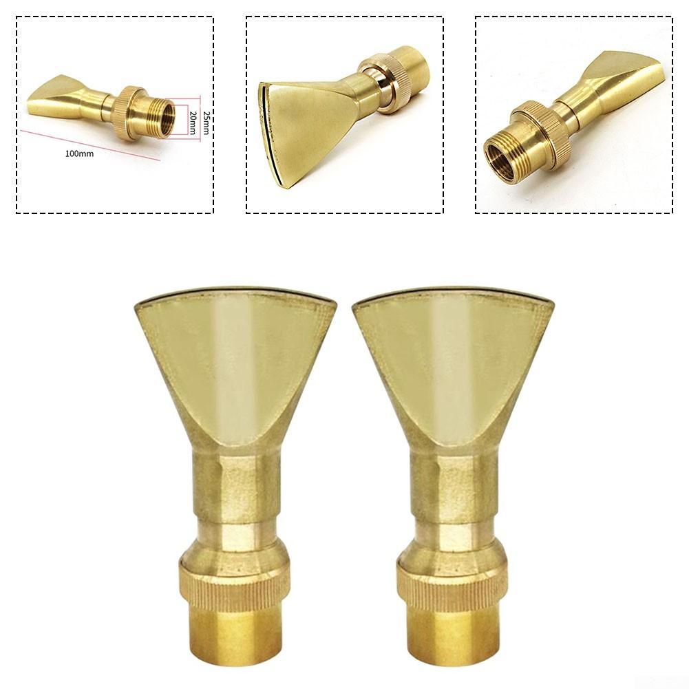Gardening Sprinkler Head 2PC with Brass Construction for Durability