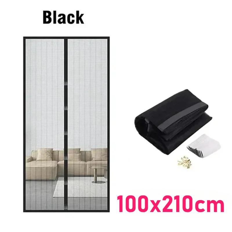 Automatic Closing Magnetic Mosquito Net Curtain - Anti-Fly Mesh Screen for Doors and Windows, Ideal for Kitchen/Living Room