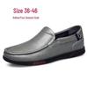 Mocasines de Verano Transpirables de Cuero para Hombre - Zapatos de Piel de Vaca Suela Blanda Huecos