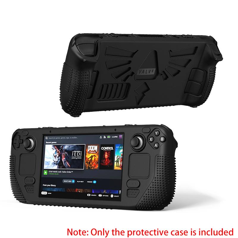 

Чехол для Steamdeck для портативной игровой консоли Steam Deck с портативной подставкой, противоскользящая крышка, пылезащитная коробка для хранения