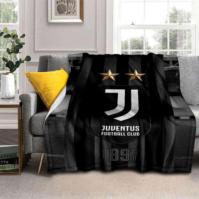 Juventus Football Club Logo Blanket Camping Trip Soft And Comfortable Sheet Gift Office Rest Blanket