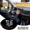 Dashboard Clocks For Vehicles Interior Adhesive Digital Clocks Stick On Small LED Time Display Watch For Car Dashboard Air Vent
