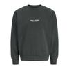Jack And Jones Mens Graphic Print Ribbed Sweatshirt