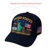 US 250th Anniversary Cap Adjustable Retro Washed Patriotic Cap US 250th Anniversary Tribute Hat Trucker Hat for Men and Women