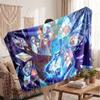 Warm Flannel BlanketFrieren Beyond Journey's End Soft Cozy Throw Blanket for Bedroom Couch